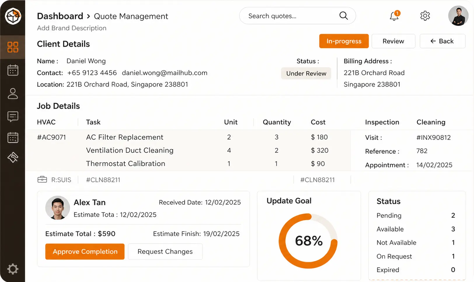 Autonomous quote management AI-powered RFQ processing and rate comparison
