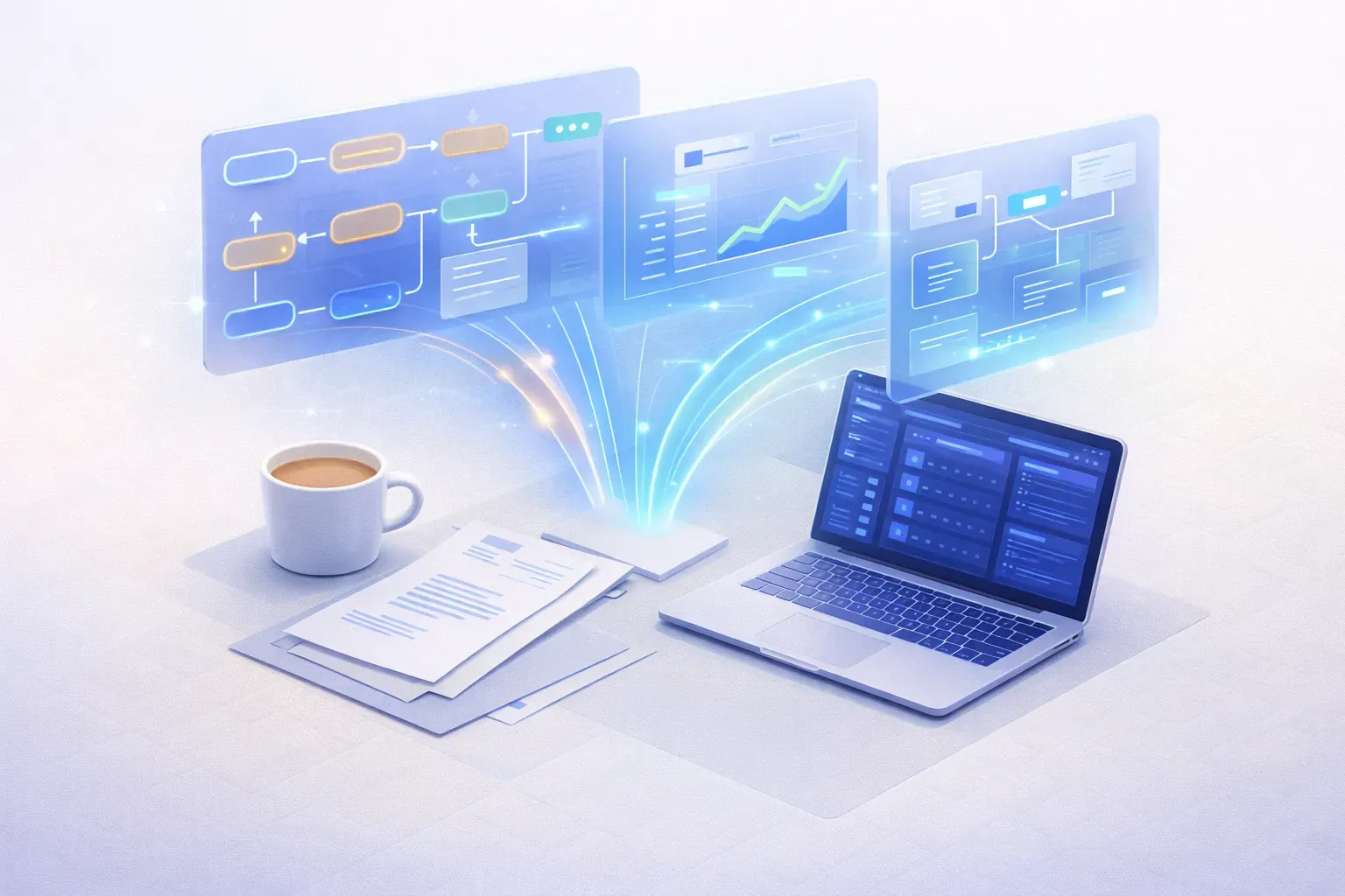 Freight operations workflow being automated with FreightMynd AI systems